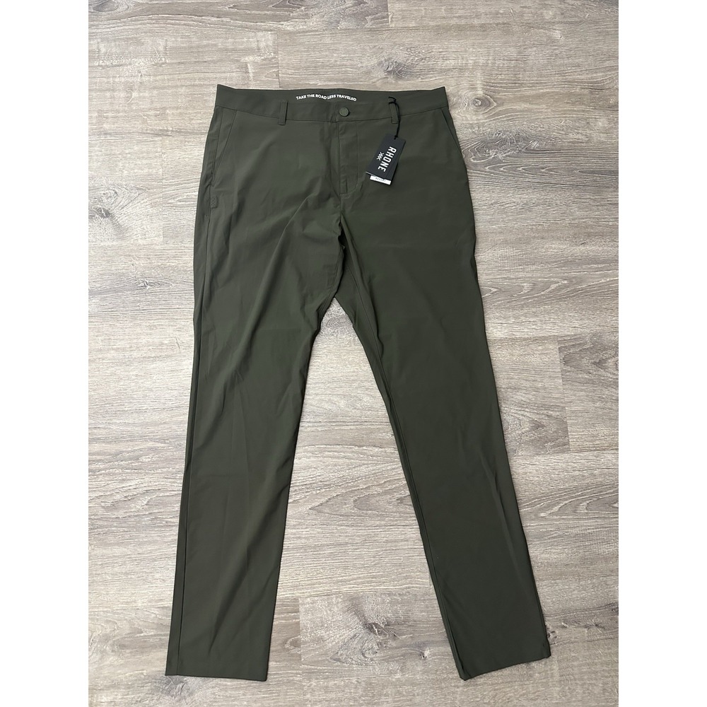 Rhône Resort Slim Pants Men's 35 Survivor Green